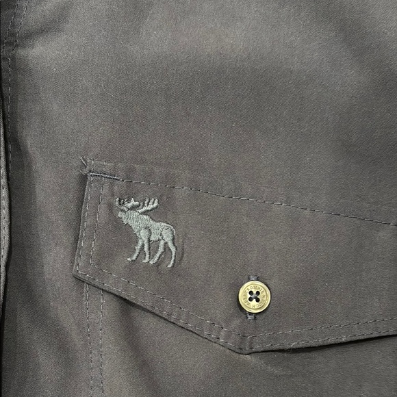 Abercrombie & Fitch Dark Blue Shirt - Picture 3 of 10